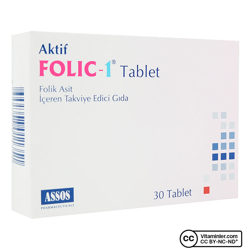 Assos Folic 1 30 Tablets