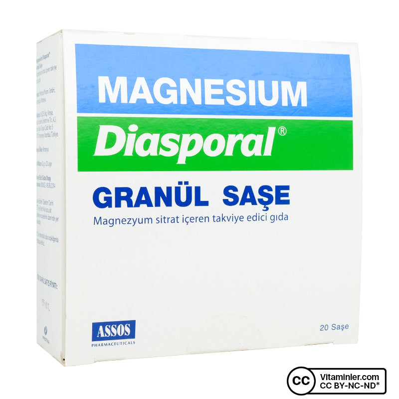 Assos Magnesium Diasporal Granule 20 Sachets
