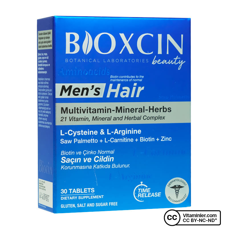 Bioxcin Men's Hair Multivitamin 30 Tablets