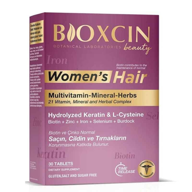 Bioxcin Women's Hair Multivitamin 30 Tablets