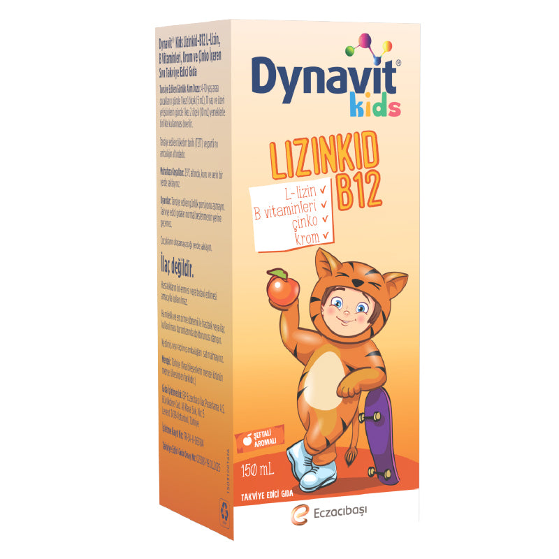 Dynavit Lizinkid + B12 Syrup 150 mL