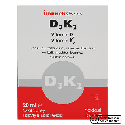 Imuneks Vitamin D3 + K2 20 mL Spray
