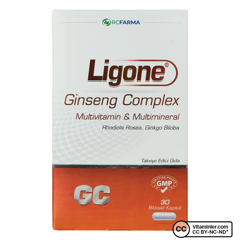 Ligone Ginseng Multivitamin 30 Capsules