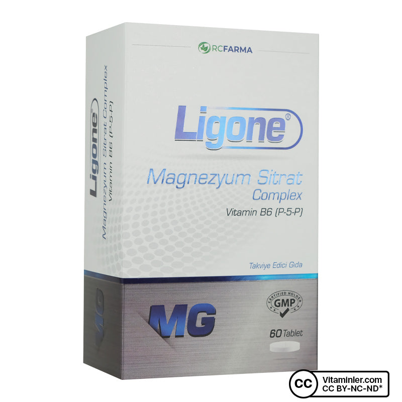 Ligone Magnesium Citrate Complex 60 Tablets