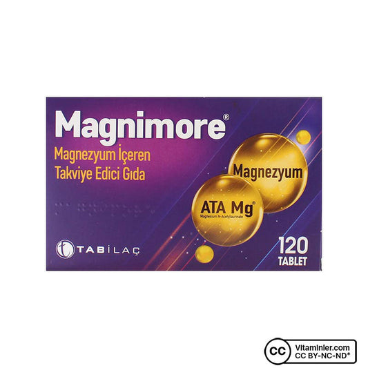 Magnimore Magnesium 120 Tablets