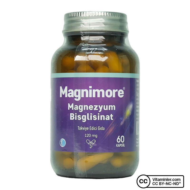 Magnimore Magnesium Bisglycinate 60 Capsules