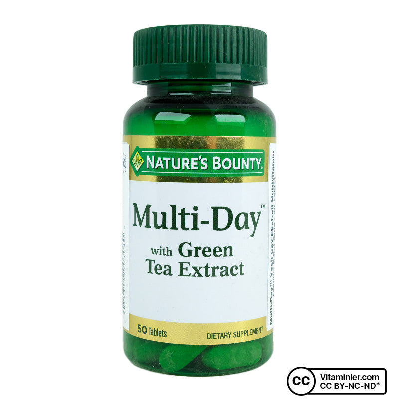 Nature's Bounty Multi-Day With Green Tea Extract 50 Tablets