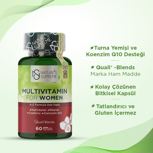 Nature's Supreme Multivitamin for Women 60 Capsules