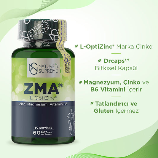 Nature's Supreme ZMA 60 Capsules