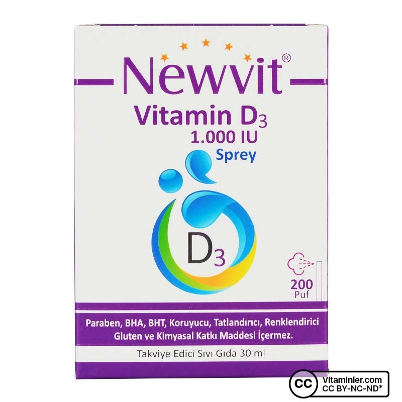 Newvit Vitamin D3 1000 IU - 30 mL Drops