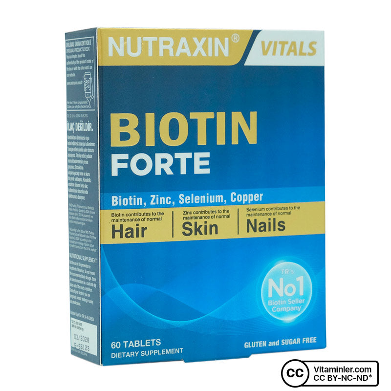 Nutraxin Biotin Forte 60 Tablets