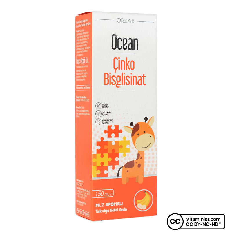 Ocean Zinc Bisglycinate 150 mL