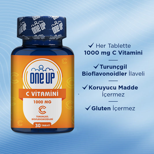 One Up Vitamin C 1000 mg 30 Tablets