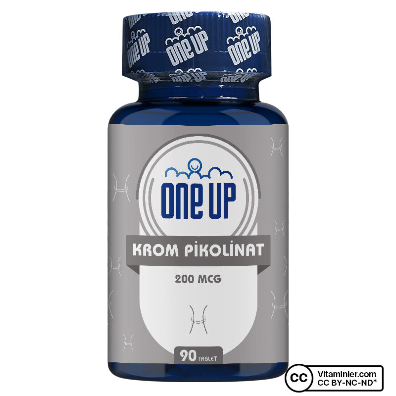 One Up Chromium Picolinate 200 mcg 90 Tablets