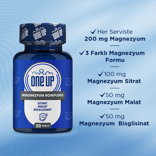 One Up Magnesium Complex 30 Tablets