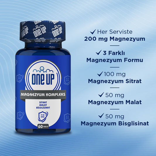One Up Magnesium Complex 60 Tablets