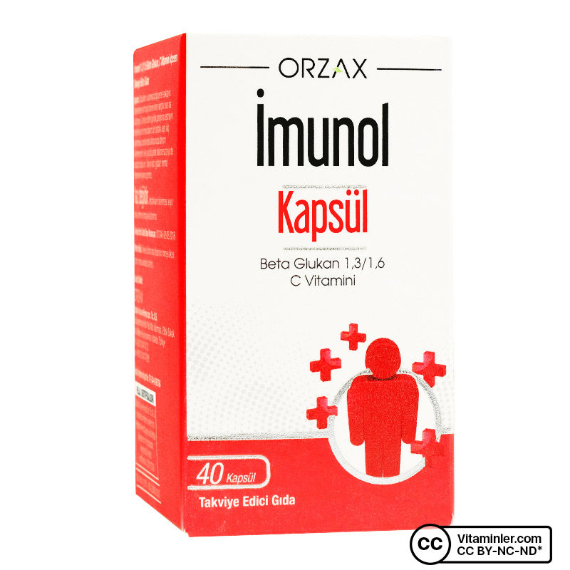 Orzax Imunol Beta Glucan 40 Capsules