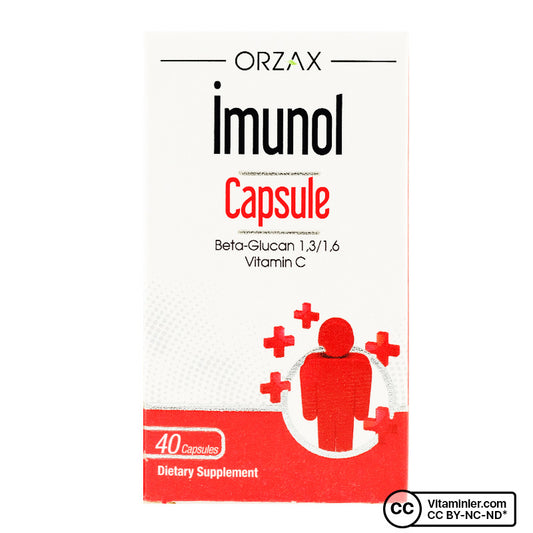 Orzax Imunol Beta Glucan 40 Capsules