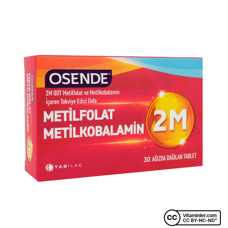 Osende 2M Methylfolate & Methylcobalamin 30 Tablets