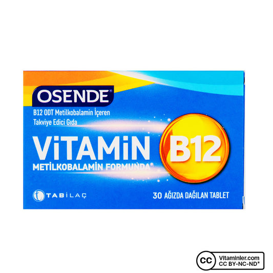 Osende Vitamin B12 30 Tablets