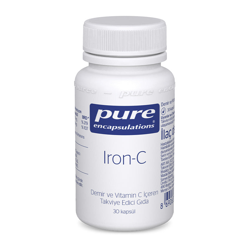 Pure Encapsulations Iron-C 30 Capsules