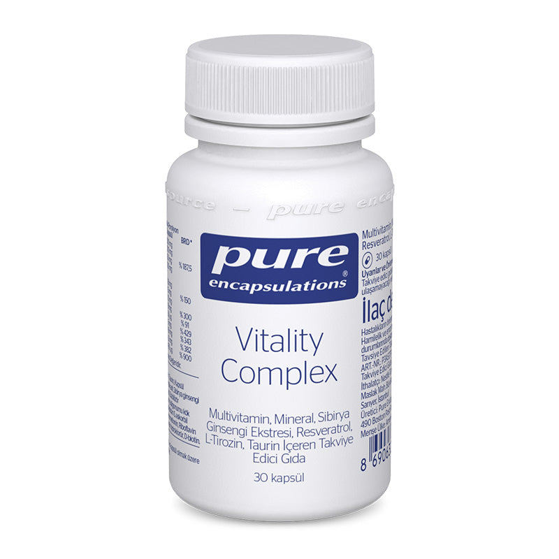 Pure Encapsulations Vitality Complex 30 Capsules