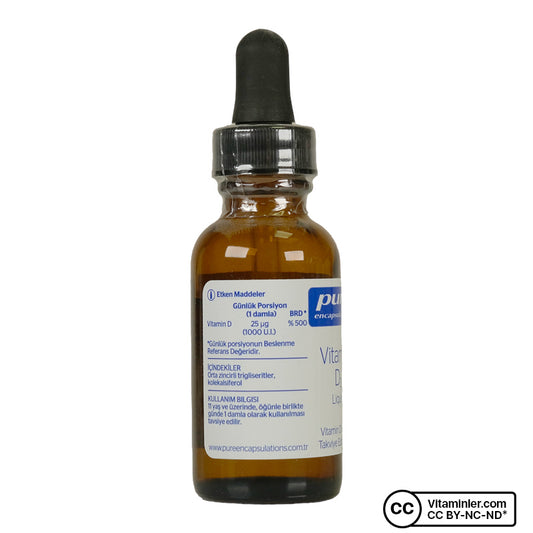 Pure Encapsulations Vitamin D3 Liquid 22.5 mL
