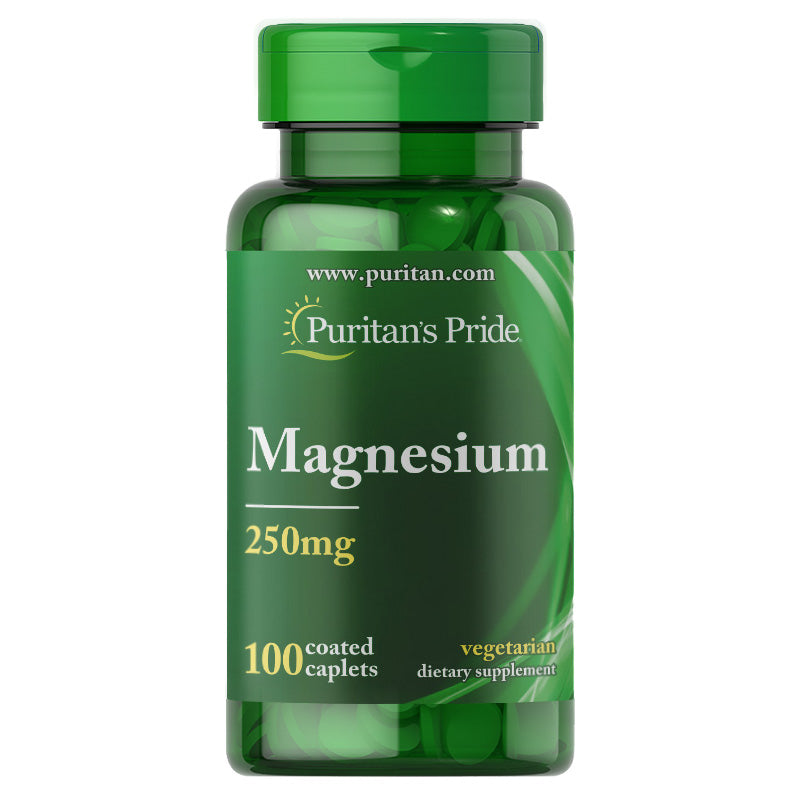 Puritan's Pride Magnesium 250 mg 100 Tablets