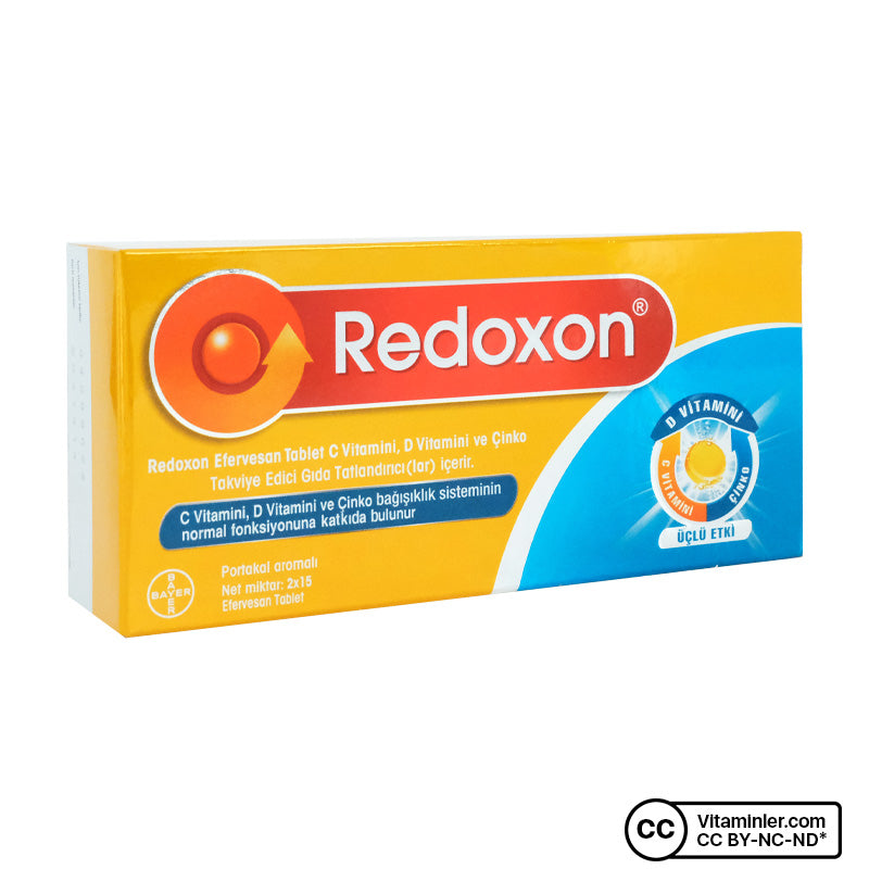 Redoxon Triple Action Vitamin C, D & Zinc 30 Effervescent Tablets