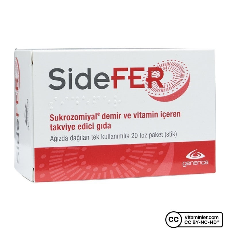 SideFER Sucrosomial Iron & Vitamin 20 Sachets