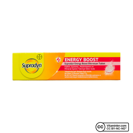 Supradyn Energy Boost - 15 Effervescent Tablets