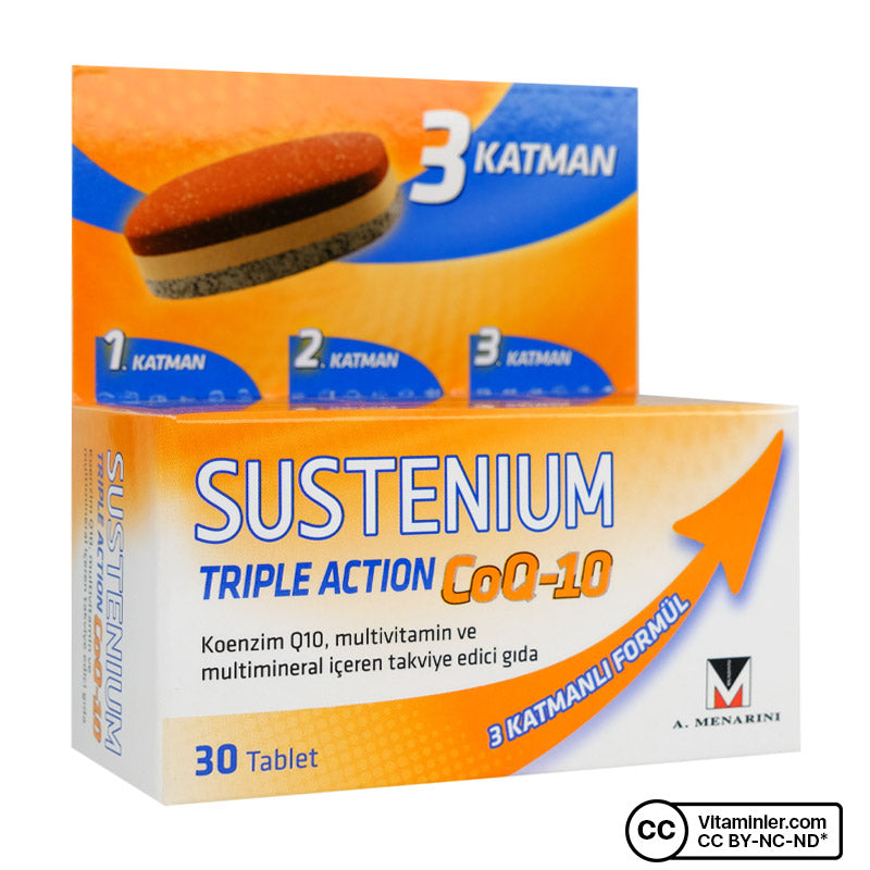 Sustenium Triple Action CoQ-10 30 Tablets