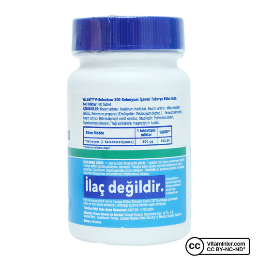 Velavit V-Selenium 60 Tablets