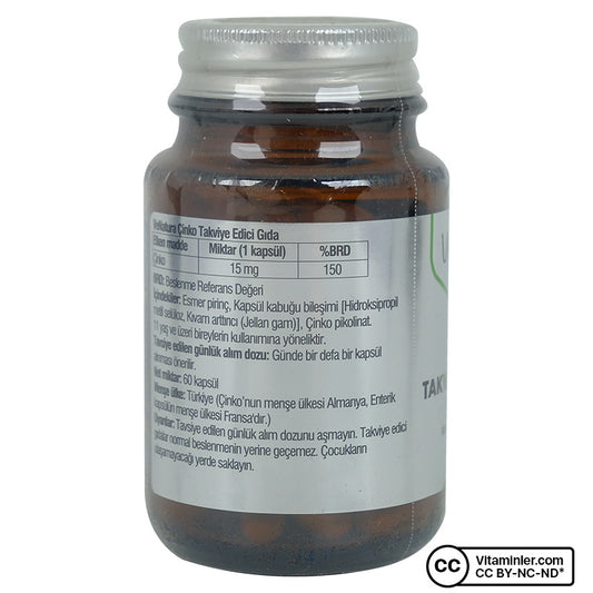 Venatura Zinc Picolinate 15 mg 60 Capsules