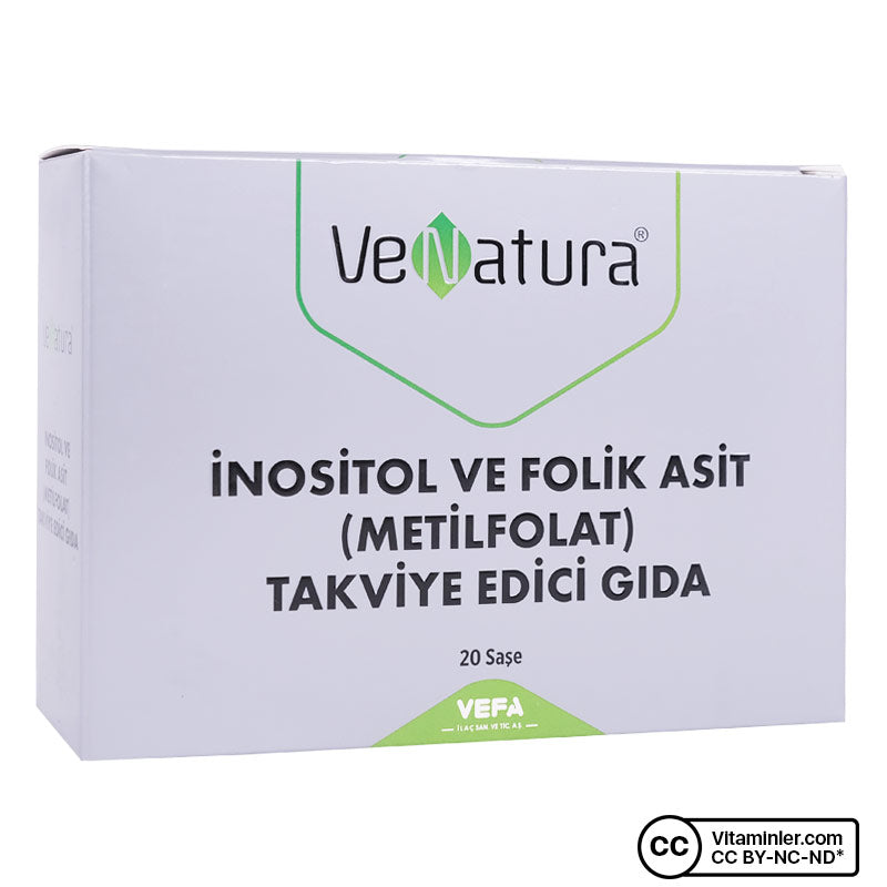 Venatura Inositol & Folic Acid 20 Sachets