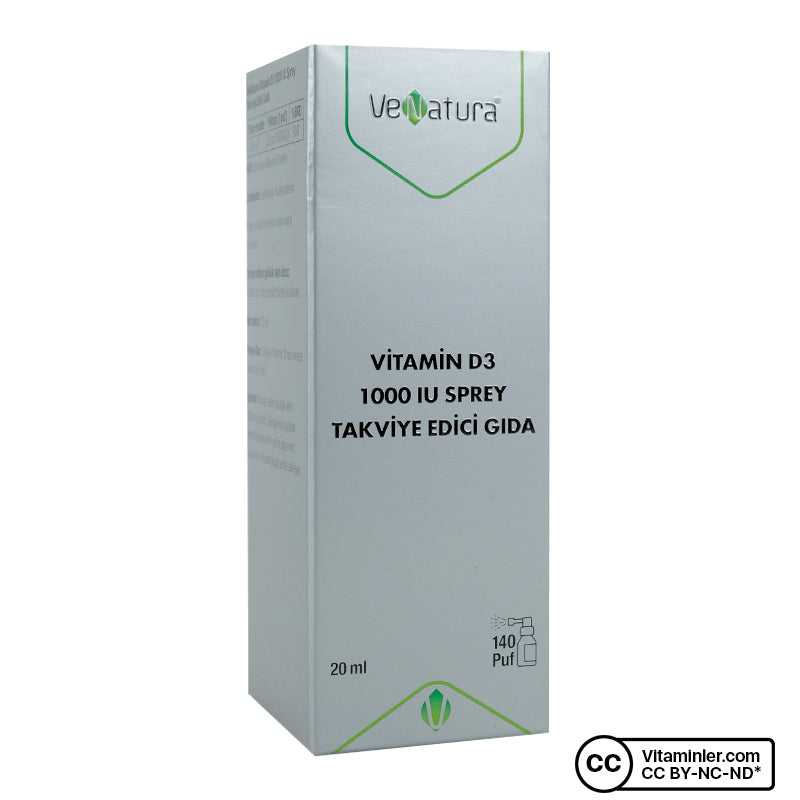 Venatura Vitamin D3 1000 IU 20 mL Spray