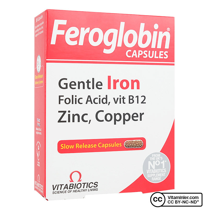 Vitabiotics Feroglobin 30 Capsules