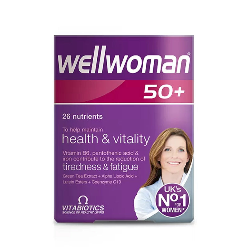 Vitabiotics Wellwoman 50 Plus 30 Tablets