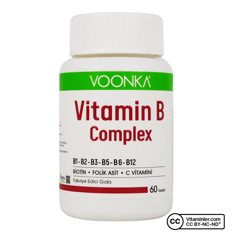 Voonka Vitamin B Complex 60 Tablets