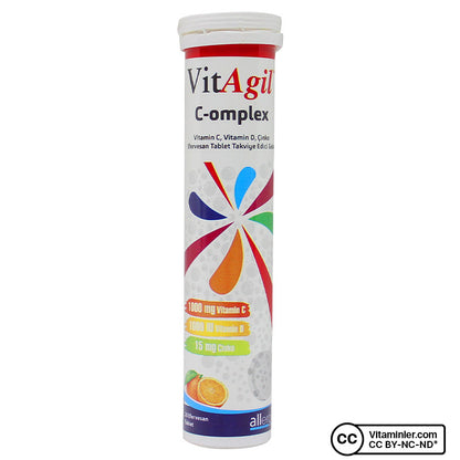 Allergo VitAgil C-omplex - 20 Effervescent Tablets