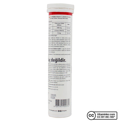 Allergo VitAgil C-omplex - 20 Effervescent Tablets