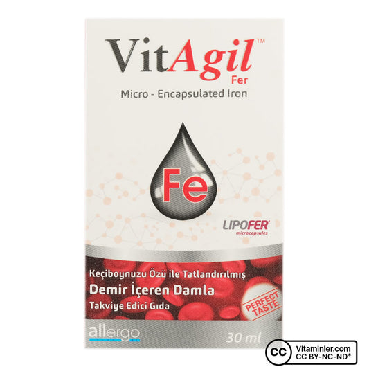 Allergo VitAgil Iron Drops 30 mL