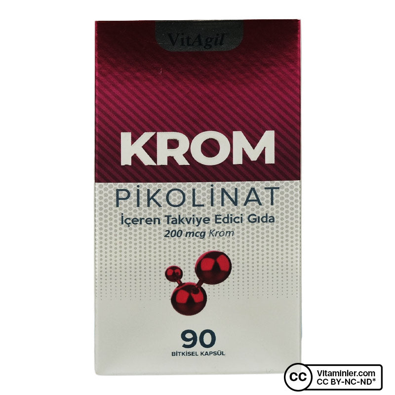Allergo VitAgil Chromium Picolinate 90 Capsules