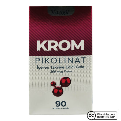 Allergo VitAgil Chromium Picolinate 90 Capsules