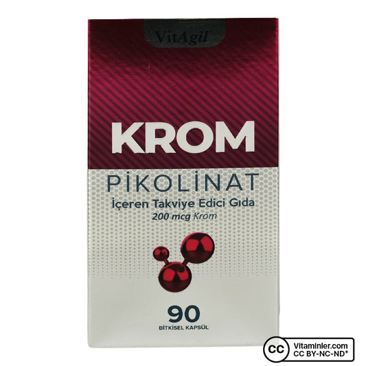 Allergo VitAgil Chromium Picolinate 90 Capsules