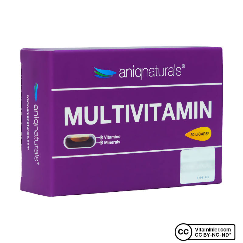 Aniqnaturals Multivitamin 30 Capsules