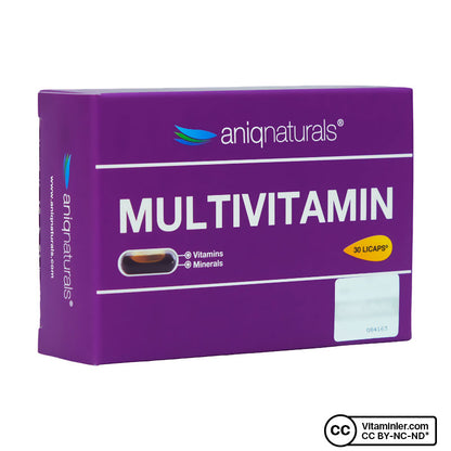 Aniqnaturals Multivitamin 30 Capsules