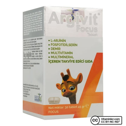 Argivit Focus 30 Tablets