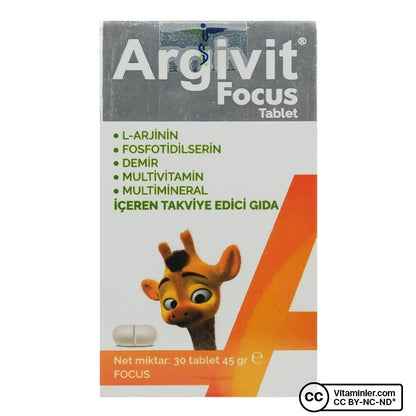 Argivit Focus 30 Tablets