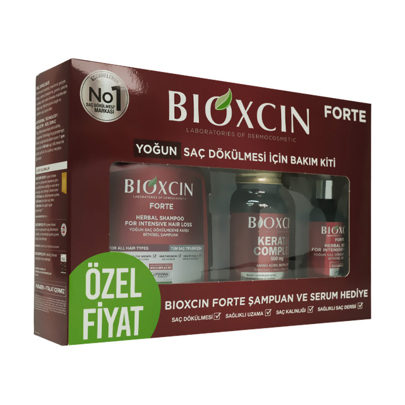 Bioxcin Keratin Complex 60 Tablets + Care Kit